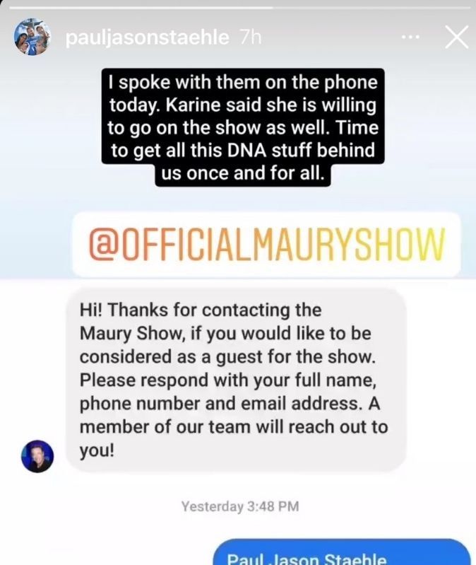 Fiancé de 90 jours : Paul participe au « Maury Show » pour vérifier la paternité de ses enfants