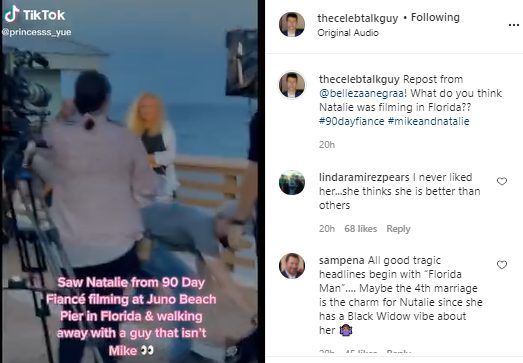 Prometido de 90 días: ¡Natalie vio filmar THE SINGLE LIFE con New Man! ¿Mike fuera del programa?