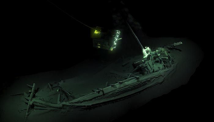 La plus ancienne épave intacte du monde retrouvée en mer Noire