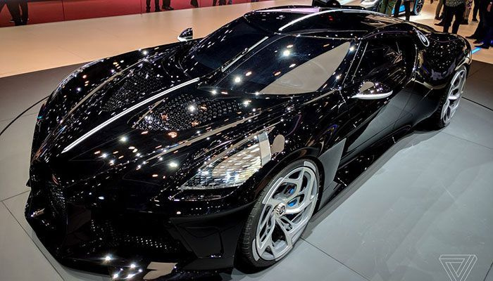 La Voiture Noire de Bugatti es el auto nuevo más caro del mundo