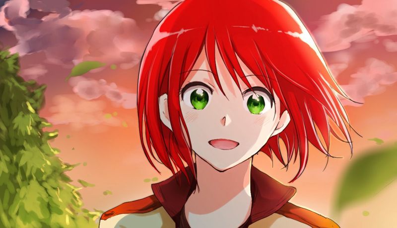 Nàng bạch tuyết Shirayuki với mái tóc đỏ