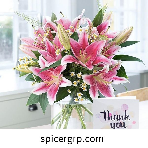 Ačiū-kortelė-vaizdai su gėlėmis-5