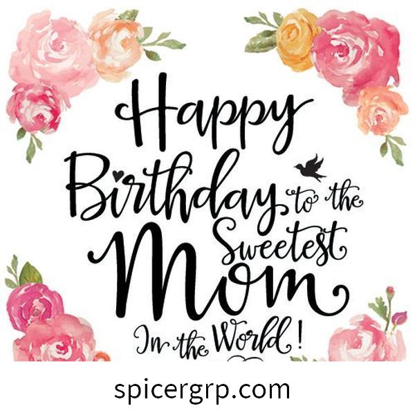 Feliz Cumpleaños Mamá
