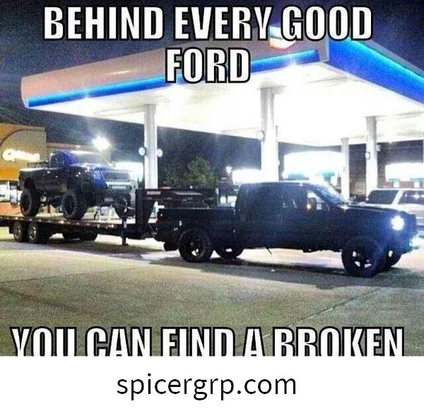 blagues bien communes sur Ford