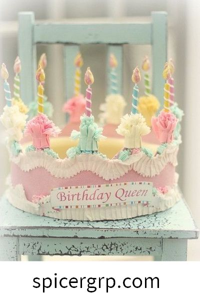 Joyeux anniversaire gâteau images délicates pour elle