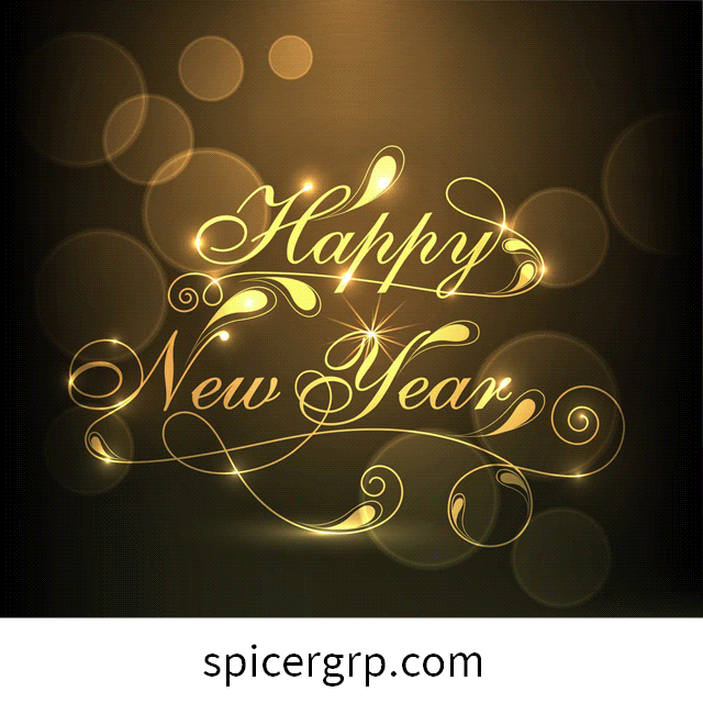 Imagens Gif para desejar um feliz ano novo a alguém 2