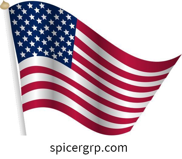 Images merveilleuses du drapeau américain agitant 3