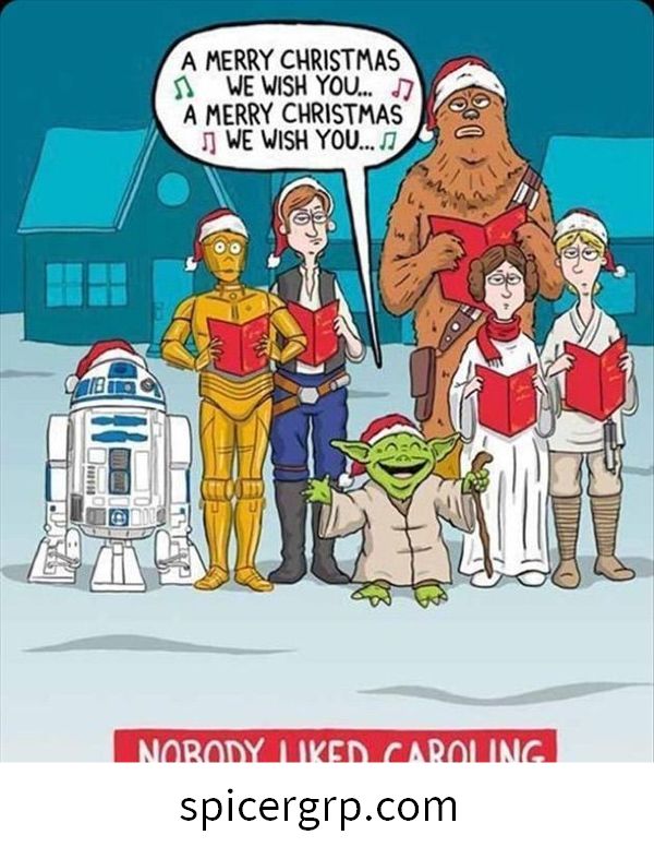 Mème de Noël Star Wars
