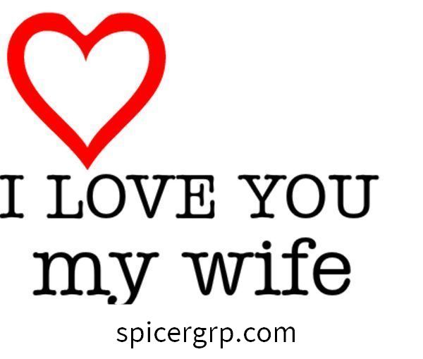 Aš myliu tave savo žmona