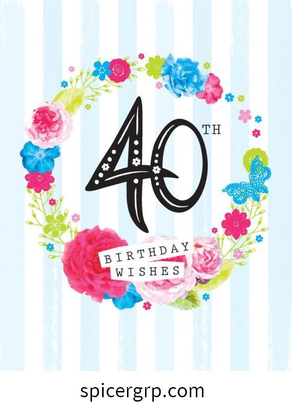 40-årsdag önskar