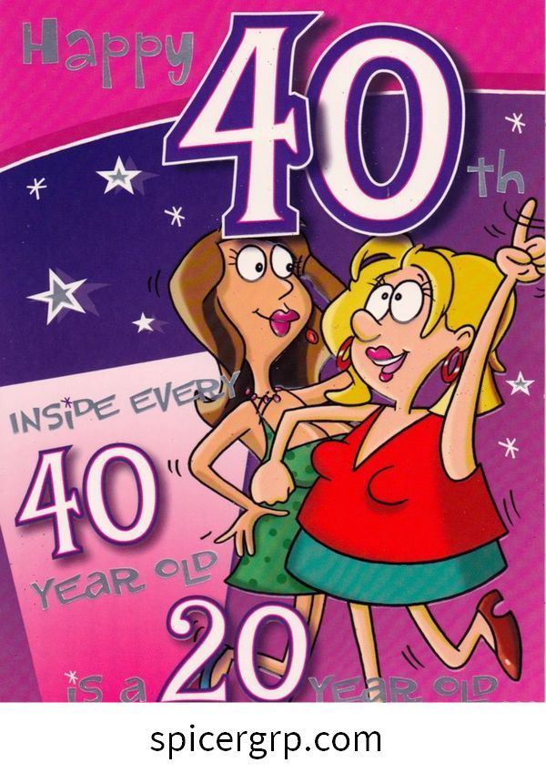 Selamat ke-40 di dalam Setiap Umur 40 Tahun berumur 20 Tahun ...