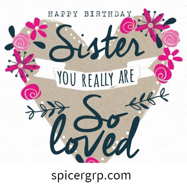 Superbes cartes de joyeux anniversaire pour les mèmes soeurs