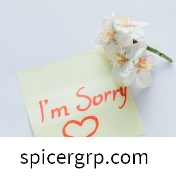 คำพูดขอโทษสำหรับเธอ