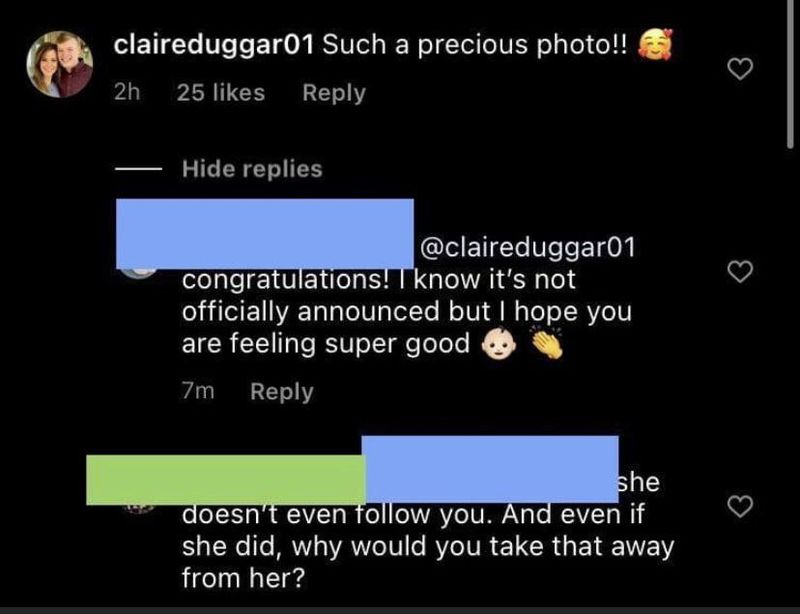 Comptant amb: la nova núvia Claire Duggar està embarassada del primer fill de Justin? Gran anunci properament a la família?