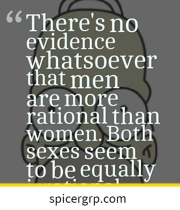 Els homes i les dones són igualment irracionals