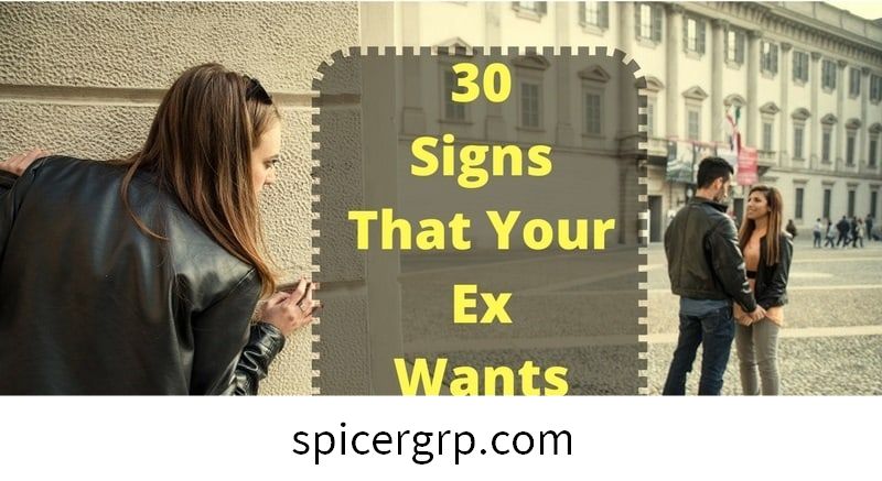 Rètols clars que el vostre ex us vol tornar - Presteu atenció.