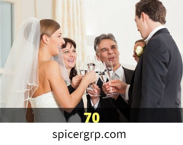 Exemples de toasts de mariage