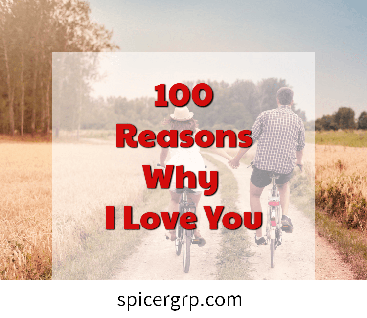 100 skäl till varför jag älskar dig