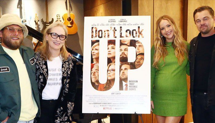 L'embarassada Jennifer Lawrence fa gala de la projecció de 'Dont Look Up' a LA
