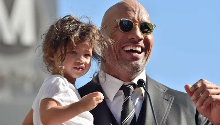 Dwayne Johnsons dotter reagerar lustigt på 'Black Adam' smygtitt