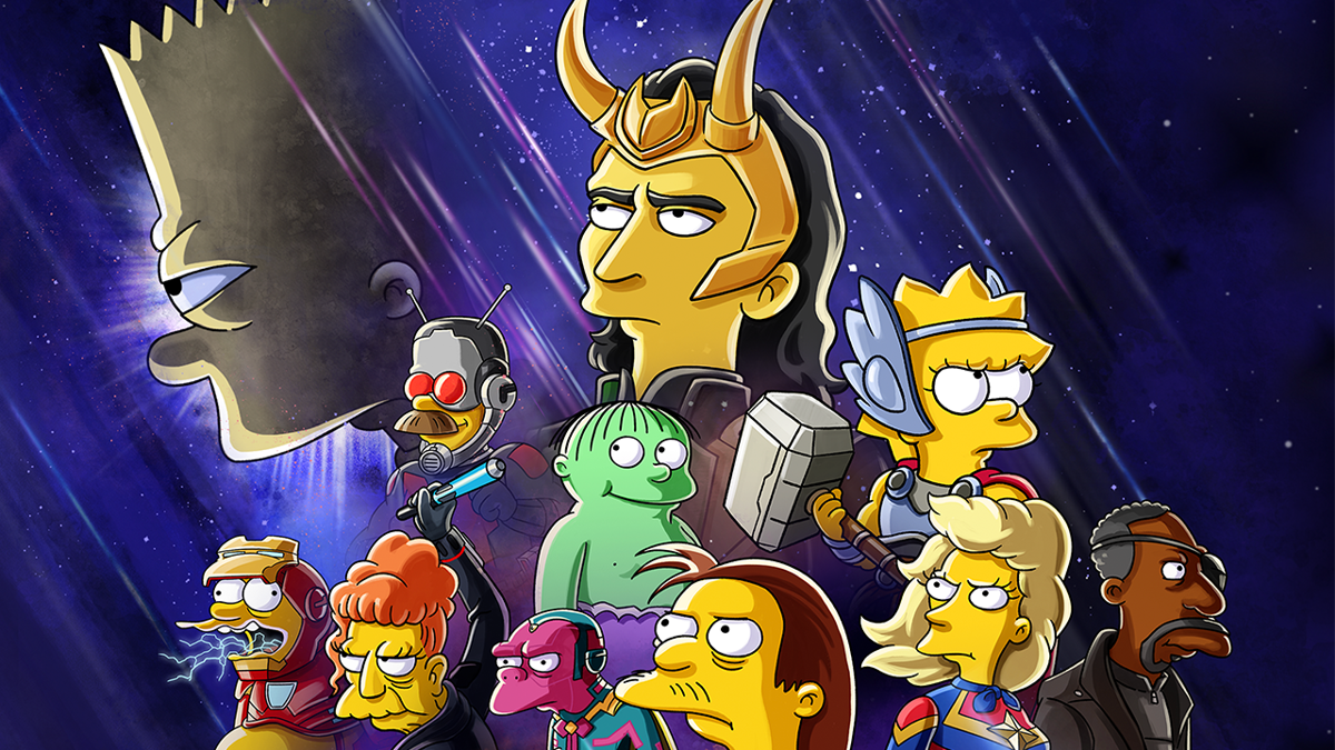 The Simpsons: The Good, The Bart, and The Loki - Første billeder af universernes definitive krydsning