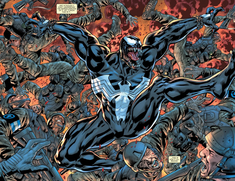 מארוול שיתפה את הדגם האחרון Venom; ונחשו מי זה לא ונום?