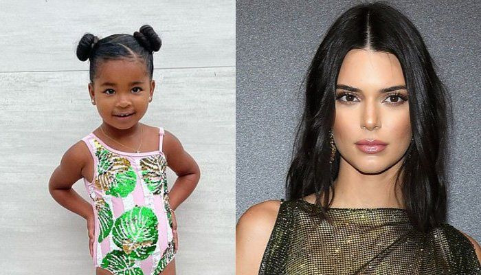 Khloe Kardashiani tütar True 'võtab Kendall Jenneri modellikrooni'