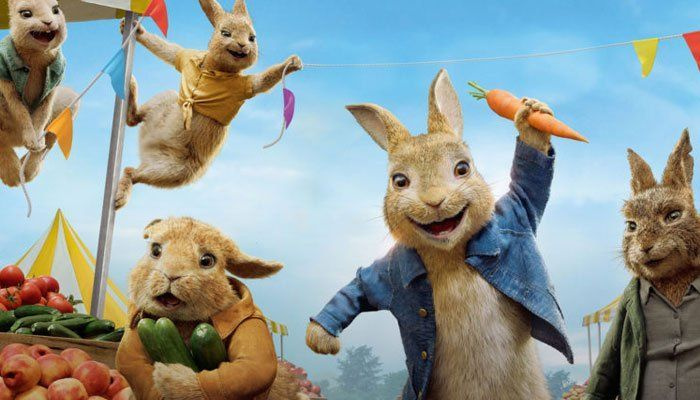 Peter Rabbit 2 johtaa Ison-Britannian viikonlopun lipputuloja