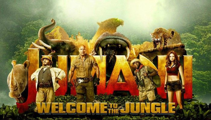 'Jumanji: Welcome to the Jungle' brøler forbi 'Star Wars: The Last Jedi', 'Insidious 4'