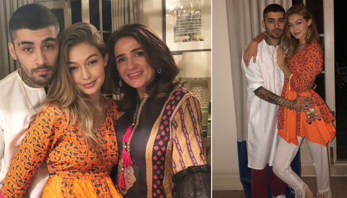 När Zayn Malik och Gigi Hadid firade Eid på pakistanskt vis: Bilder inuti