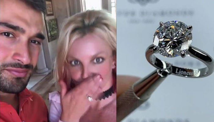 Detalles deslumbrantes sobre el anillo de compromiso de Britney Spears