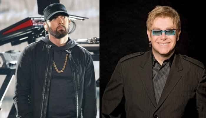 Eminem och Elton John: När ett osannolikt par blev vänner