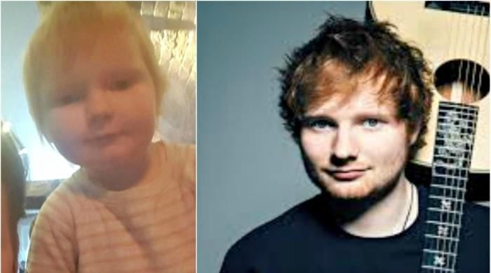 Internet flippar över Ed Sheerans Doppelgänger-baby