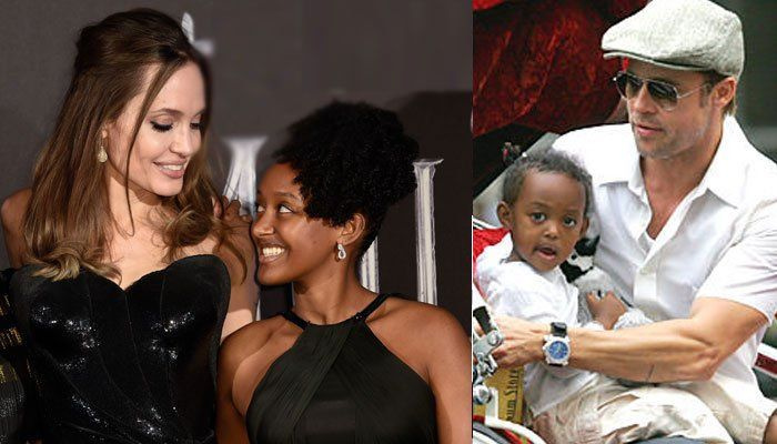 A filha de Brad Pitt e Angelina Jolie, Zahara, deixando seus pais orgulhosos