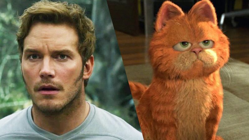Chris Pratt no solo será Super Mario… también hará la voz de Garfield en una próxima película