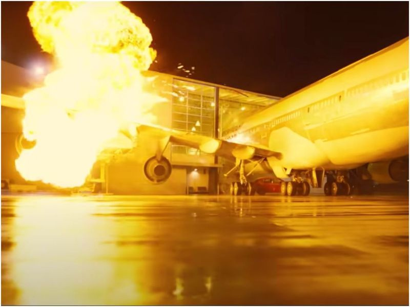 Christopher Nolan lasi oma filmi 'Tenet' jaoks õhku tõelise Boeing 747