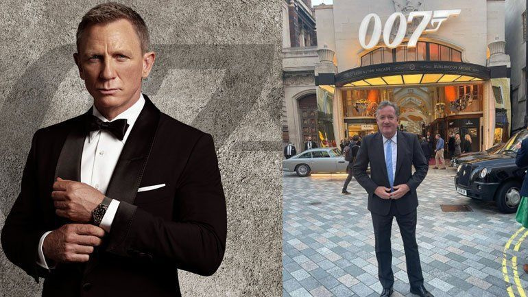 Piers Morgan vervangt Daniel Craig als James Bond in volgend avontuur?