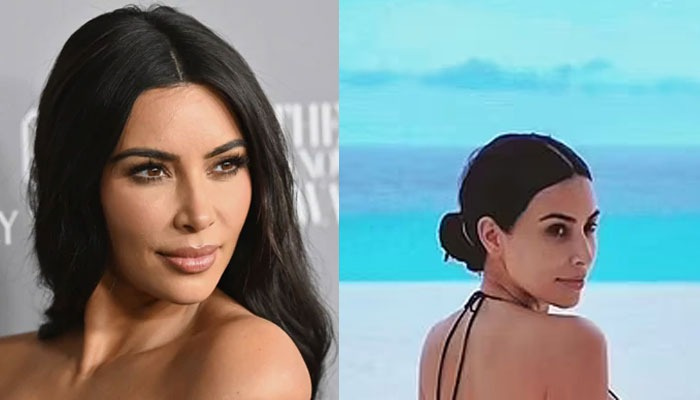 Kim Kardashian sa stilom zadirkuje Kanyea Westa dok dijeli svoje nove snimke s plaže