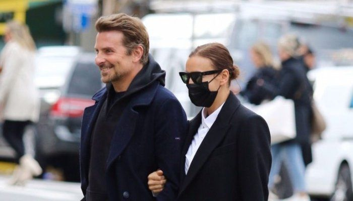 Bradley Cooper, Irina Shayk går arm i arm under den siste spaserturen i NYC