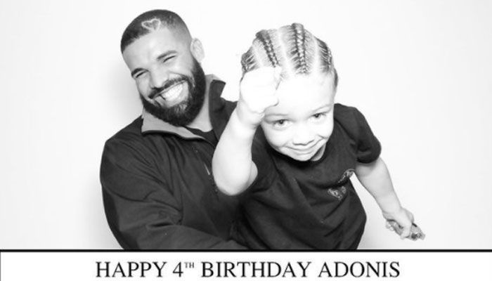 Drake oslavuje 4. narodeniny syna Adonisa vo veľkom štýle