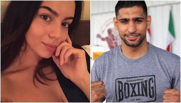 En annen skandale: 22 år gammel kosmetolog påstår forhold til bokseren Amir Khan