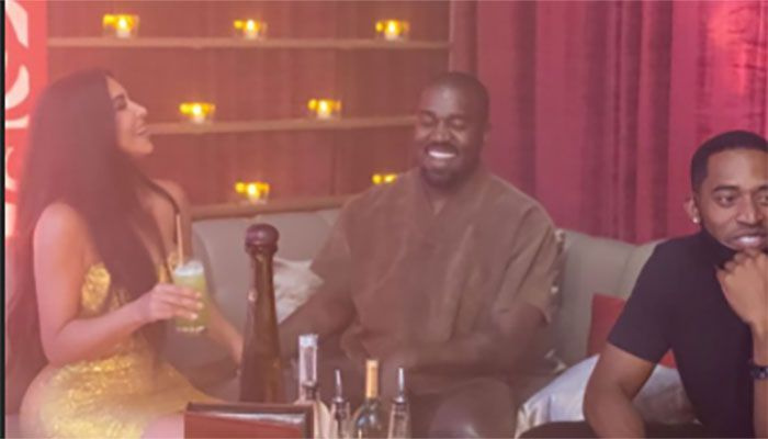 Kim Kardashian firar sin 40-årsdag med maken Kanye West för att stoppa skilsmässaspekulationer