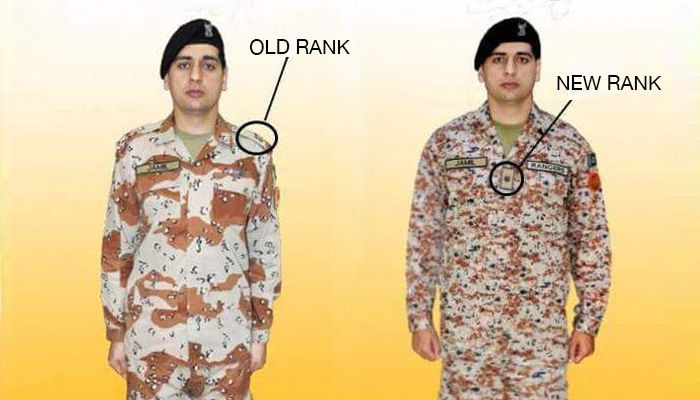 Los Sindh Rangers se ponen nuevos uniformes