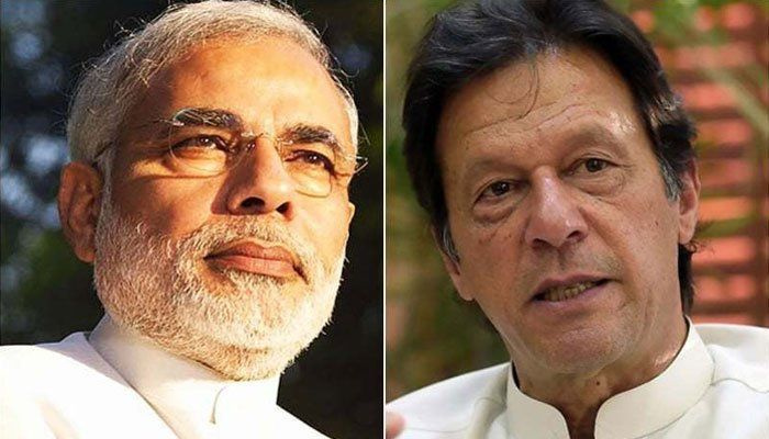 El primer ministre indi, Narendra Modi, felicita el primer ministre Imran Khan el Dia del Pakistan