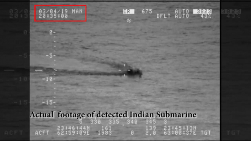 La marine pakistanaise détecte un sous-marin indien et déjoue une intrusion dans ses eaux
