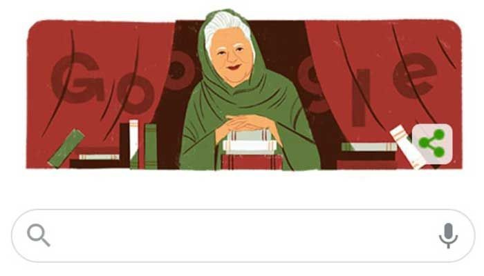 Google hedrar Bano Qudsia på 92-årsdagen med en doodle