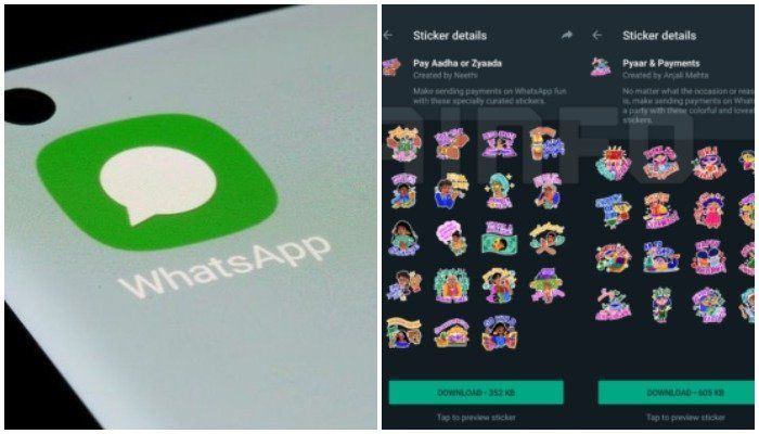 WhatsApp udruller fem nye klistermærkepakker i Indien for at gøre pengeoverførsler sjove