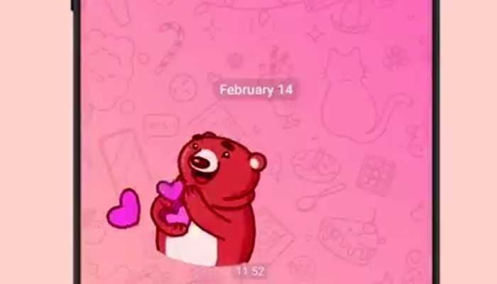 Telegram té un plaer per als usuaris aquest dia de Sant Valentí