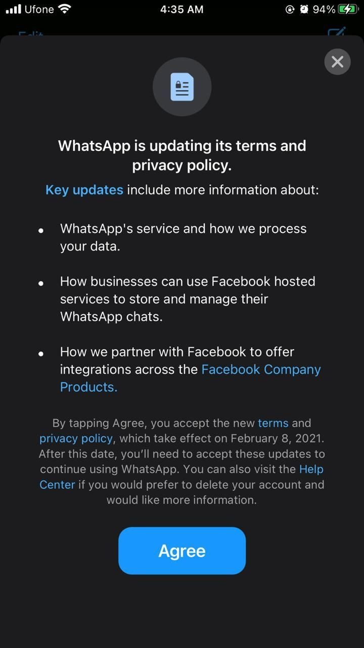 WhatsApp aktualizuje své podmínky a služby pro uživatele po celém světě