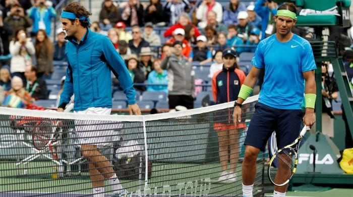 Nadal och Federer startade en storsäljande sammandrabbning på Indian Wells